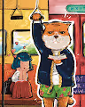 tahjeans&shiba