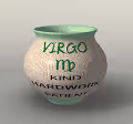 Zodiac Ceramics: Virgo - old