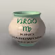 Zodiac Ceramics: Virgo - old