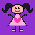 Twin tails girl