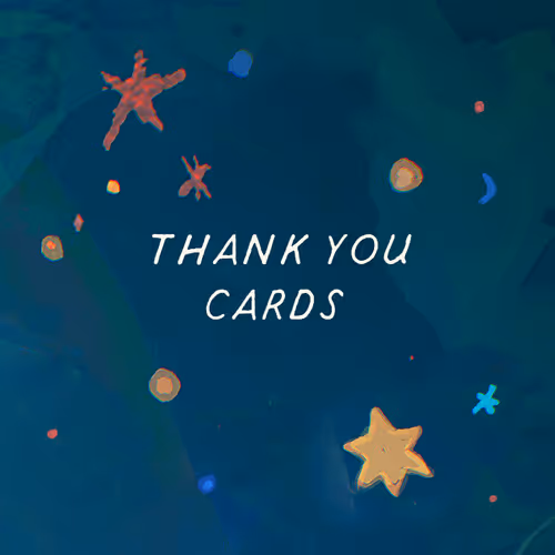 Thank you cards !