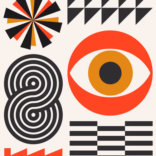 Colorful Minimalism by PosterLad - Bidders Edition