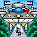 Pixel UFOs by Serpentipity
