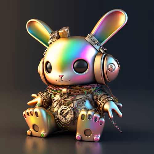 Robot Rainbow Rabbits