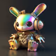 Robot Rainbow Rabbits