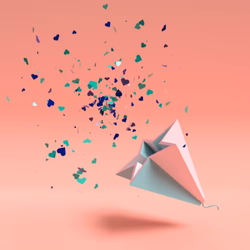 CONFETTI - World Cup 3D objects