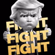 Baby Trump Digital Trading Cards FIGHT FIGHT FIGHT Edition