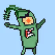 Pixelated Cartoon NFTs