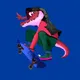 Crocodile SK8 1K ETH Genesis Pass.