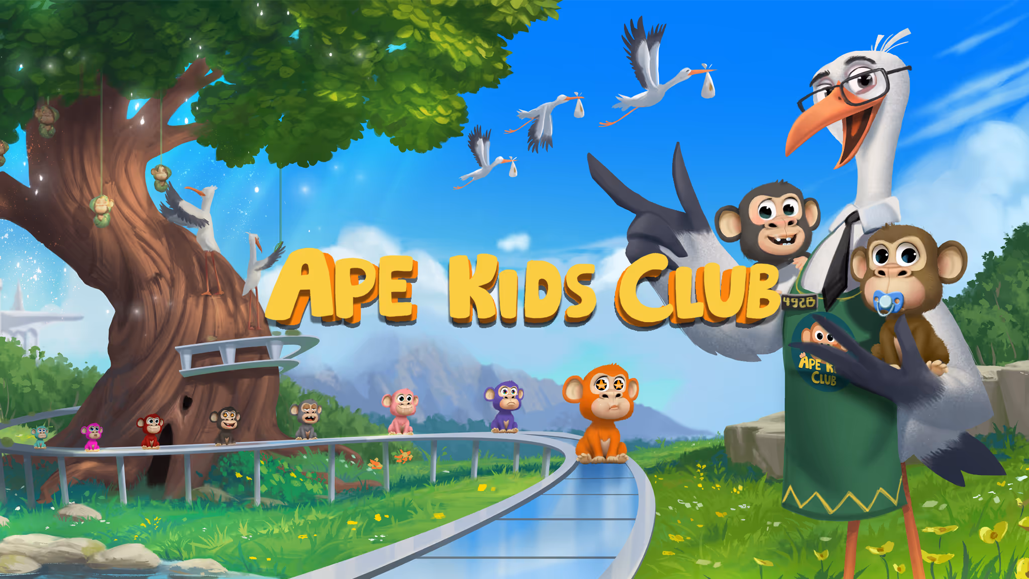 Ape Kids Club (AKC) banner