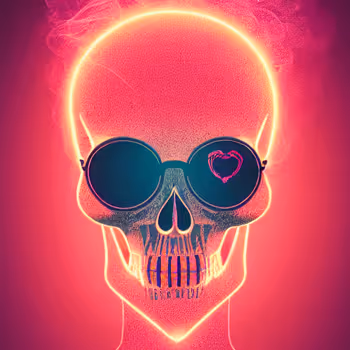 Lucky Zombie Neon Grifters