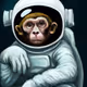 Monkey Astronaut Collection meets Famous Painters