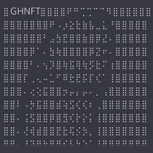Godhatesnftees Braille Dick (ALPHA PASS) The only art you can read with your tongue
