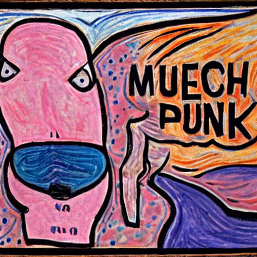 MUECHPUNK on GGAP (GalleryGai AI Paint)