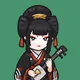 AI art that will become Benten after 100 days
