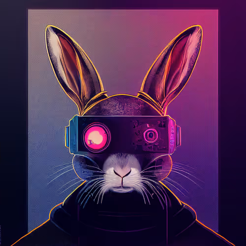 Cyberpunk rabbits apocalypse