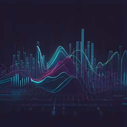 Artistic stock charts