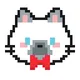 Cute Pixel Kitten