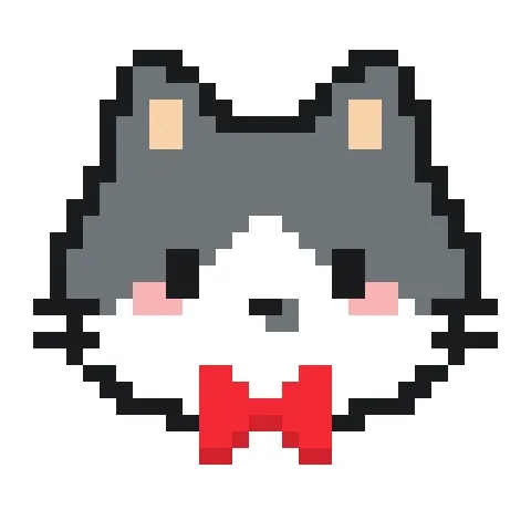 Cute Pixel Kitten