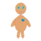 Burlap Dolls - old - old
