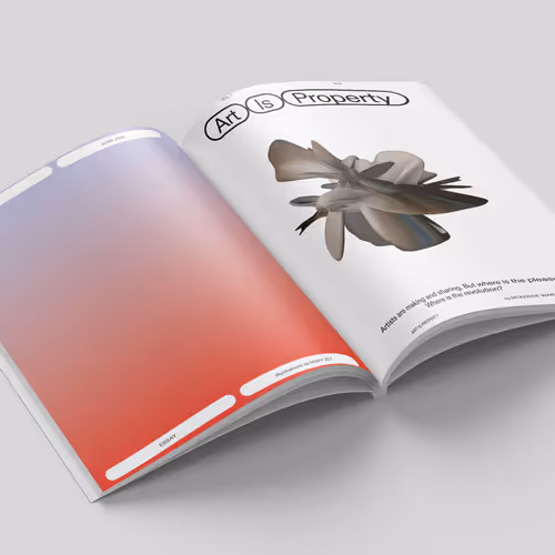 Zora Zine Print Issue 001: Redemption Token
