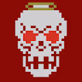 Pixel Crypto Skull