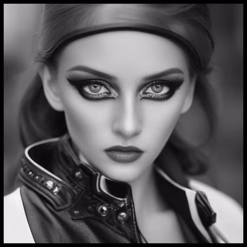Collection White and Black