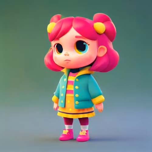 Stylish Little Girl