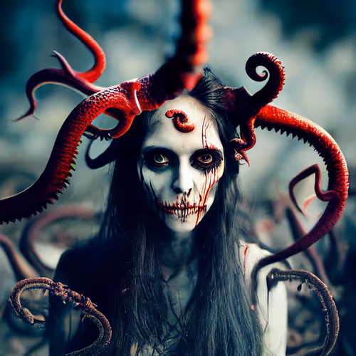 Human Skull Warlock