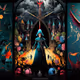 The Eternal Garden: A Fusion of AI and Bosch (Parts)