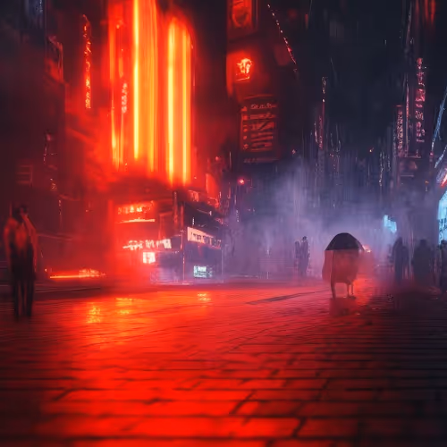 Dark streets of the future. #97