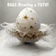 EGGs Wearing a TUTU by Karrie Ross