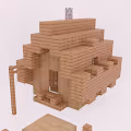 Minectaft Village Houses
