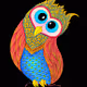 Wisdom Village : thai owl family
