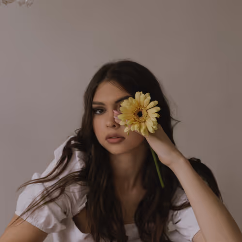 The radiance of the flower