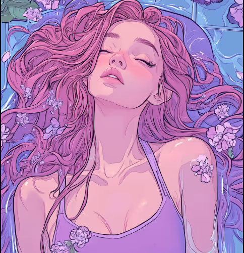 Sleeping girl