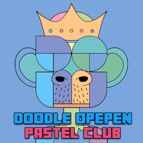 Doodle Opepen Pastel Club