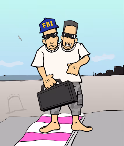 Agents Brown and Knows by Mr. Kaves