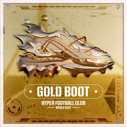 HSC GOLD BOOT BADGE for the Champion 2022