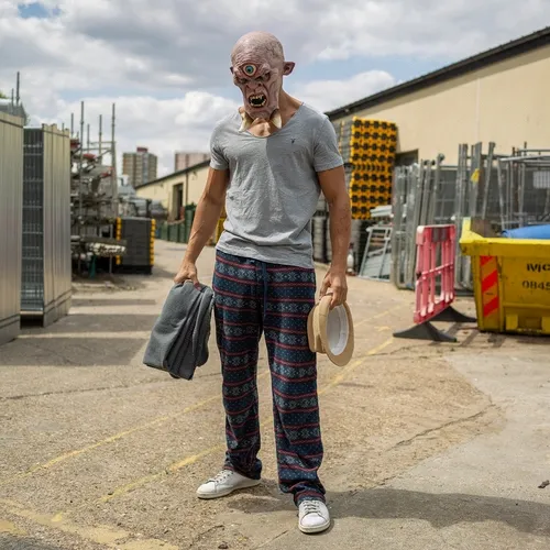 Ben Hopper - (not) Naked with Masks - Collection of 16 Censorship-Resistant Portraits