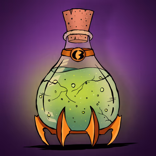 CrudeBorne Elixir Bottles