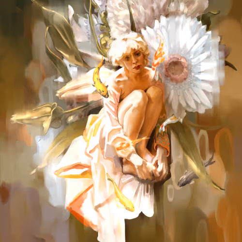 Light. Girl. Fish. - old