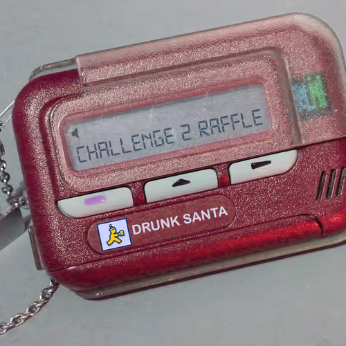 Drunk Santa's Raffle Beeps