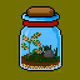 Immortal bottle gardens