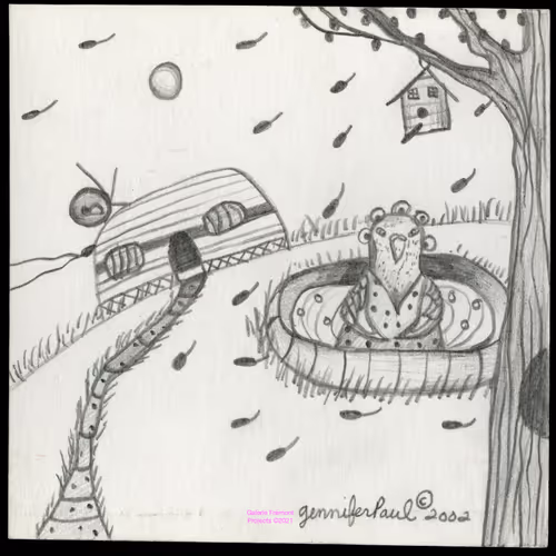 Jennifer Paul Art, 2002 Series in pencil