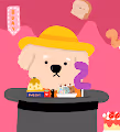 what is in the hat?