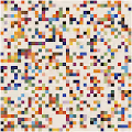 Spectrum Colors Arranged by Chance, after EK