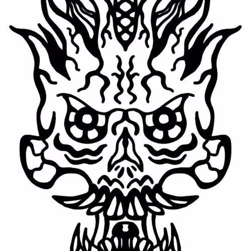 Skull art ( heavy metal ) - old