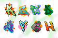 Graffiti Crypto Letters