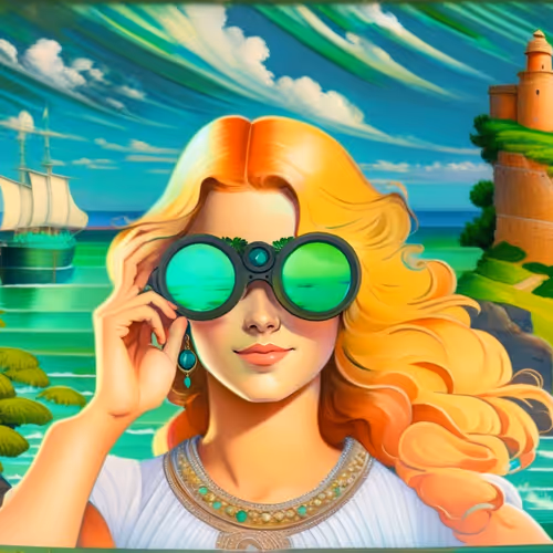 Glimpses of Beauty: Through the Golden Eyes of the Greek Muse